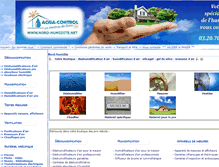Tablet Screenshot of nord-humidite.net
